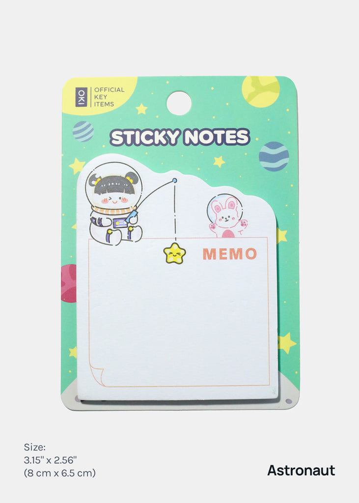 Official Key Items Sticky Notes Astronaut ACCESSORIES - Shop Miss A