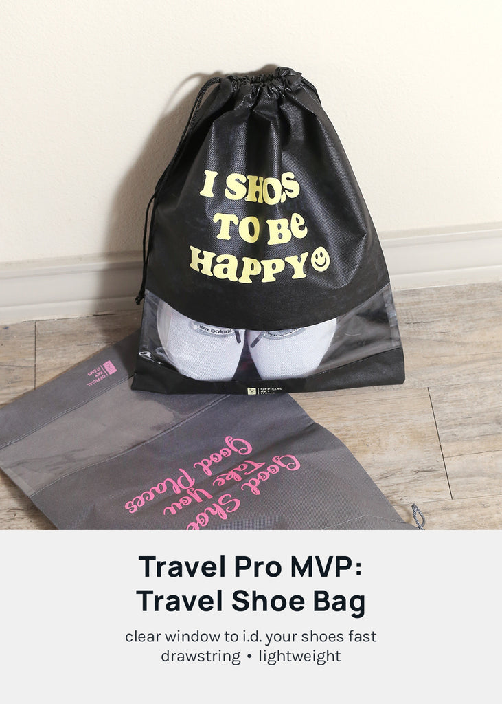 Official Key Items Travel Shoe Bag - Grey  LIFE - Shop Miss A