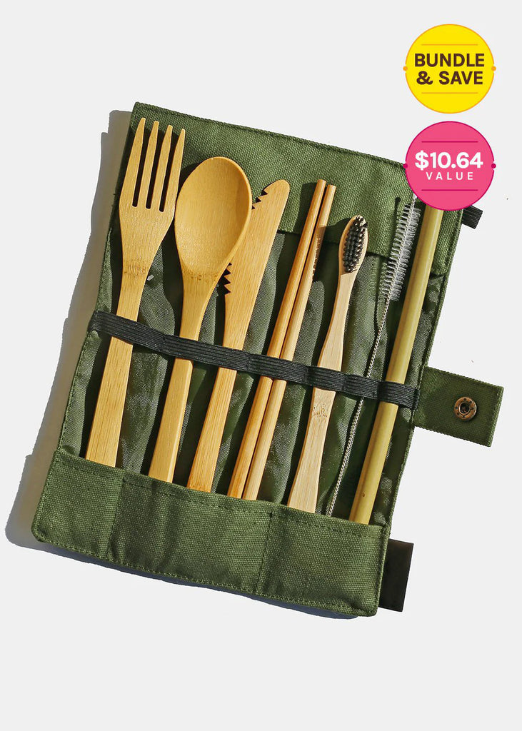 Official Key Items Bamboo 7 in 1 Utensil Kit  LIFE - Shop Miss A