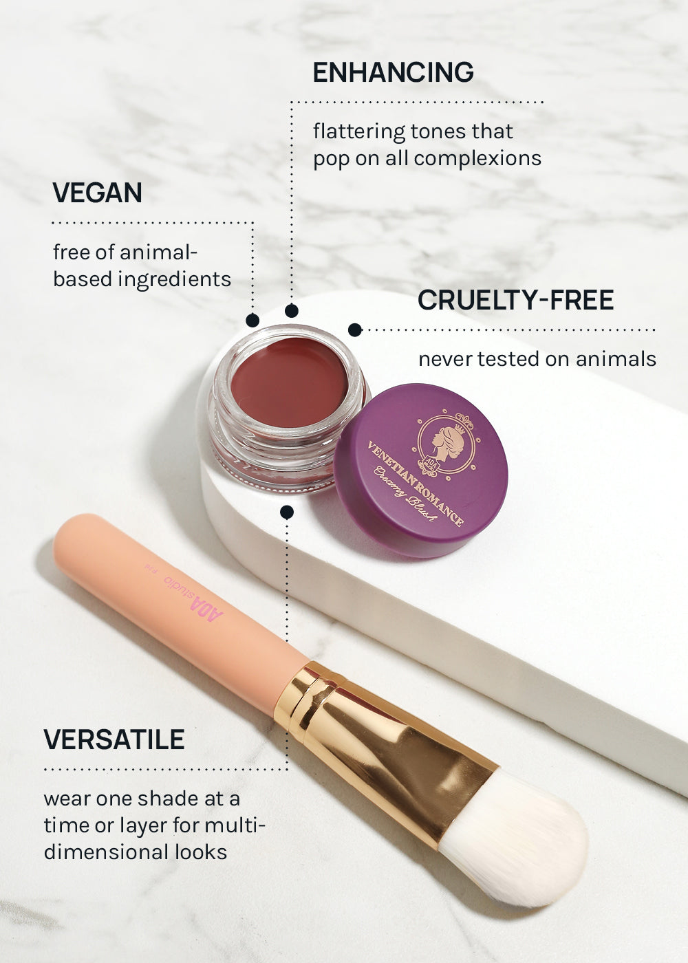 AOA Venetian Romance Creamy Blush – Shop Miss A