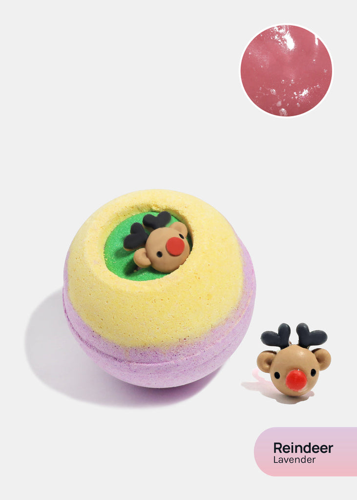 AOA Holiday Ring Bath Bomb Reindeer (Lavender) SPA - Shop Miss A