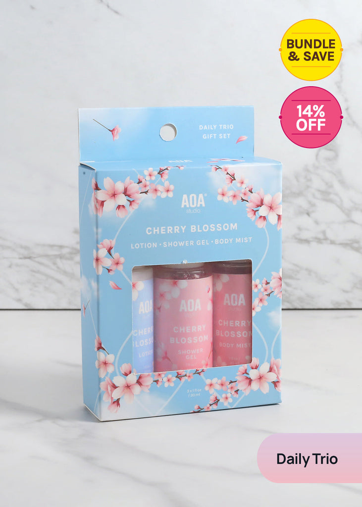 AOA Lotion, Shower Gel & Body Mist - Cherry Blossom I Want All (Save 14%!) Skincare - Shop Miss A