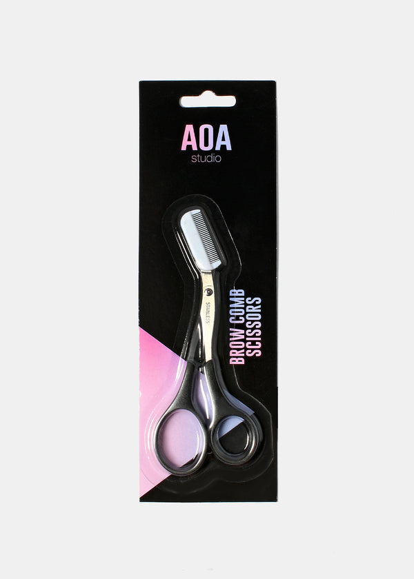 AOA Brow Comb Scissors  COSMETICS - Shop Miss A