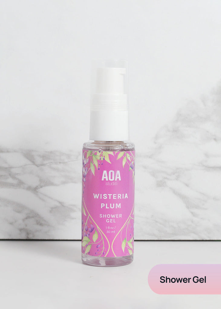AOA Lotion, Shower Gel & Body Mist - Wisteria Plum Shower Gel Skincare - Shop Miss A