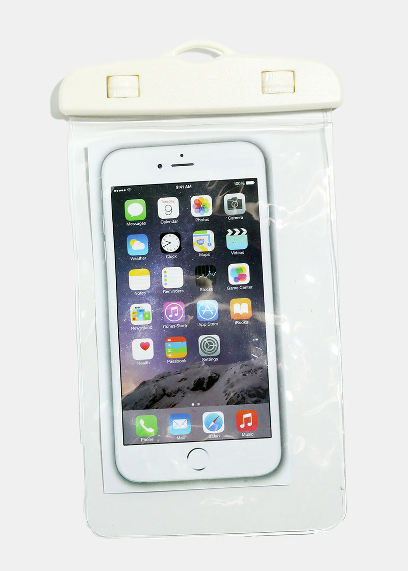 Waterproof Phone Pouch White ACCESSORIES - Shop Miss A