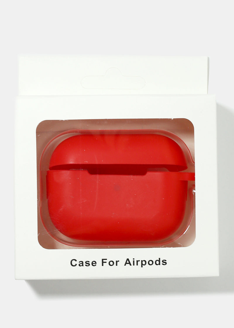 AirPods Pro Silicone Case Red ACCESSORIES - Shop Miss A