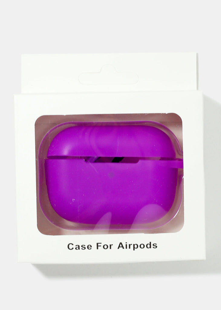 AirPods Pro Silicone Case Purple ACCESSORIES - Shop Miss A