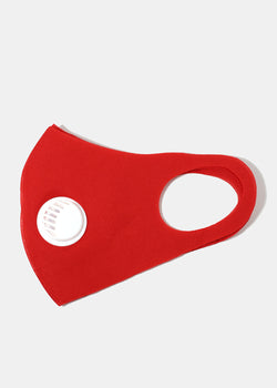Face Mask with Dust Filter Red ACCESSORIES - Shop Miss A