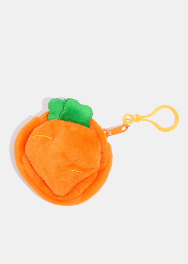 Cute Fruits & Vegetables Coin Pouch Carrot ACCESSORIES - Shop Miss A