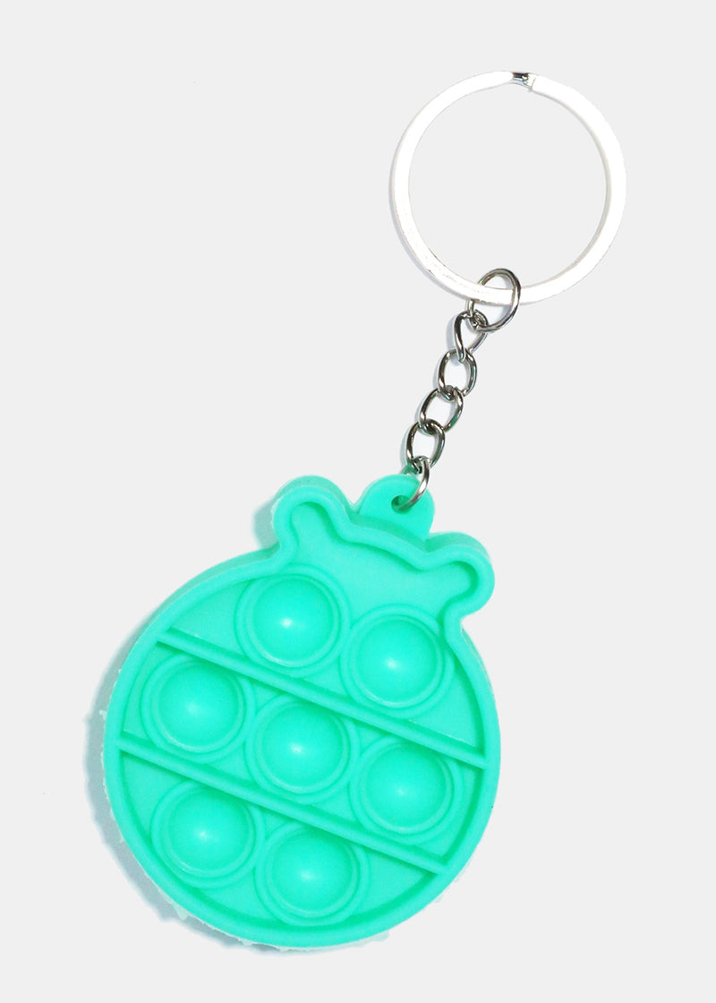 Color Ladybug Push Pop Keychain Teal ACCESSORIES - Shop Miss A