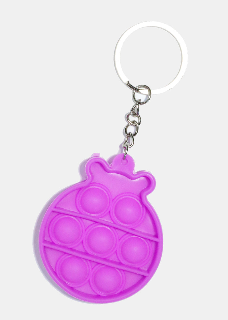 Color Ladybug Push Pop Keychain Purple ACCESSORIES - Shop Miss A