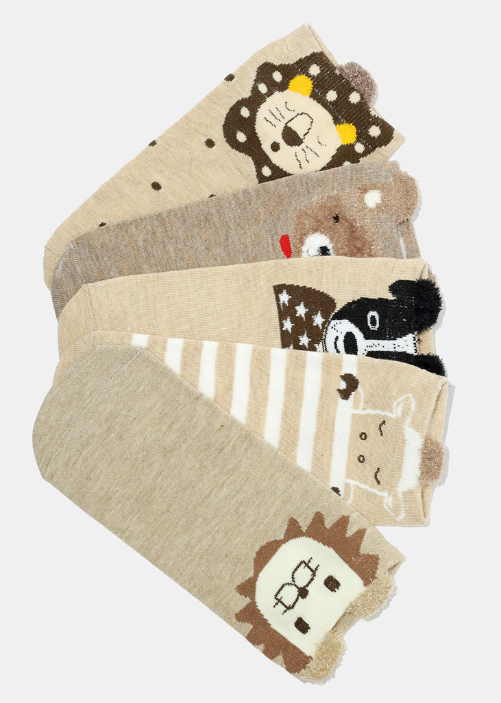 Cute Animal with Ears Low Cut Socks  ACCESSORIES - Shop Miss A