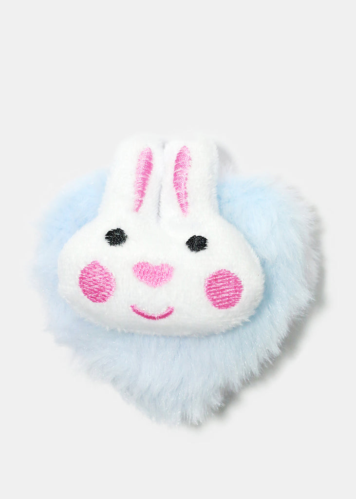 Fuzzy Bunny Keychain Multi ACCESSORIES - Shop Miss A