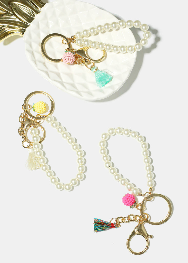 Pearl and Tassel Keychain  ACCESSORIES - Shop Miss A