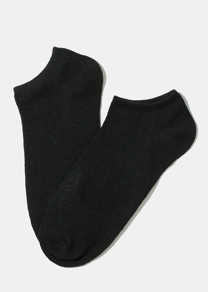 Black Low Cut Ankle Socks  ACCESSORIES - Shop Miss A