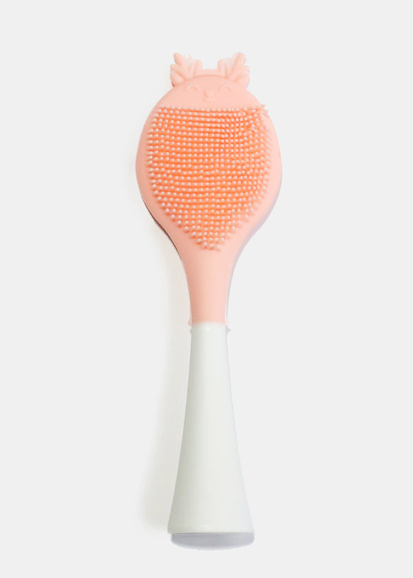 Silicone Pore Cleansing Brush Coral COSMETICS - Shop Miss A