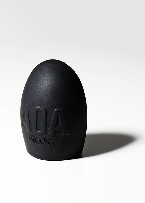 AOA Brush Cleaning Egg- Black  COSMETICS - Shop Miss A