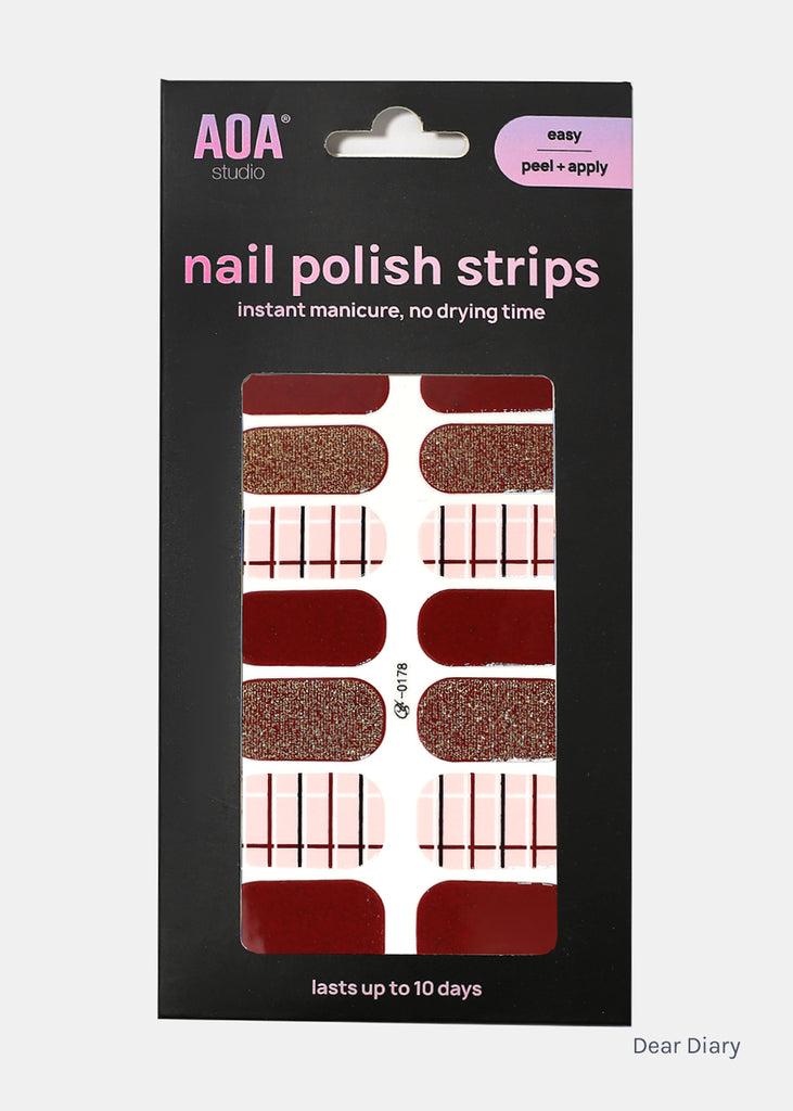 AOA Nail Polish Strips: Dear Diary  NAILS - Shop Miss A