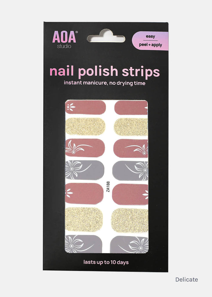AOA Nail Polish Strips: Delicate  NAILS - Shop Miss A