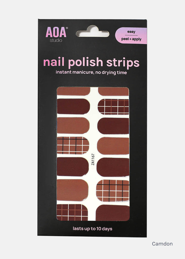 AOA Nail Polish Strips: Camdon  NAILS - Shop Miss A