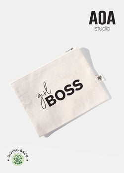 AOA Canvas Bag - girl Boss  COSMETICS - Shop Miss A