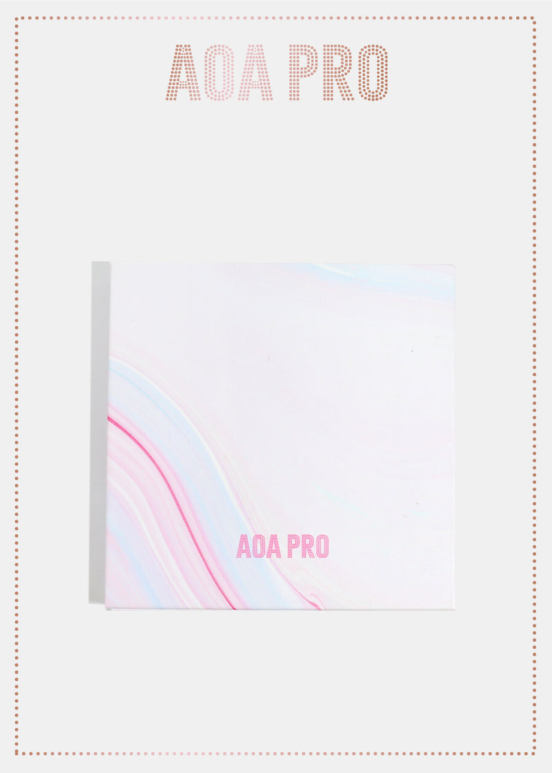 AOA Pro Magnetic Eyeshadow Palette - Pink Swirly Small  COSMETICS - Shop Miss A