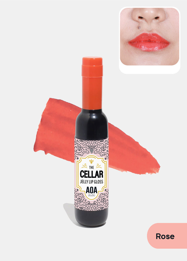 AOA Cellar Jelly Lip Gloss Rose COSMETICS - Shop Miss A