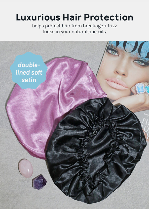 AOA Satin Hair Bonnet  HAIR - Shop Miss A