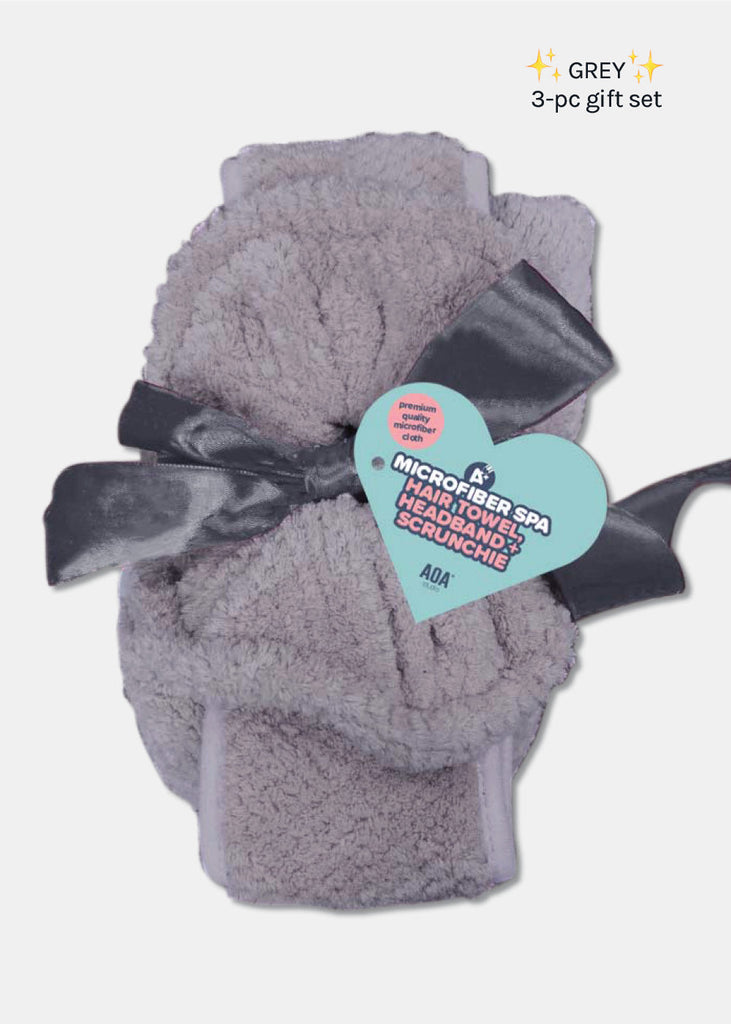 Spa 3 Piece Spa Gift Set Grey COSMETICS - Shop Miss A