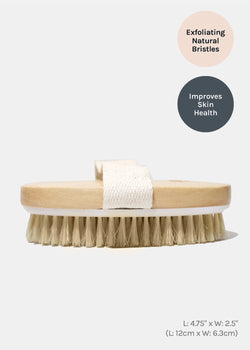 AOA Premium Body Dry Brush Medium Natural Bristles COSMETICS - Shop Miss A