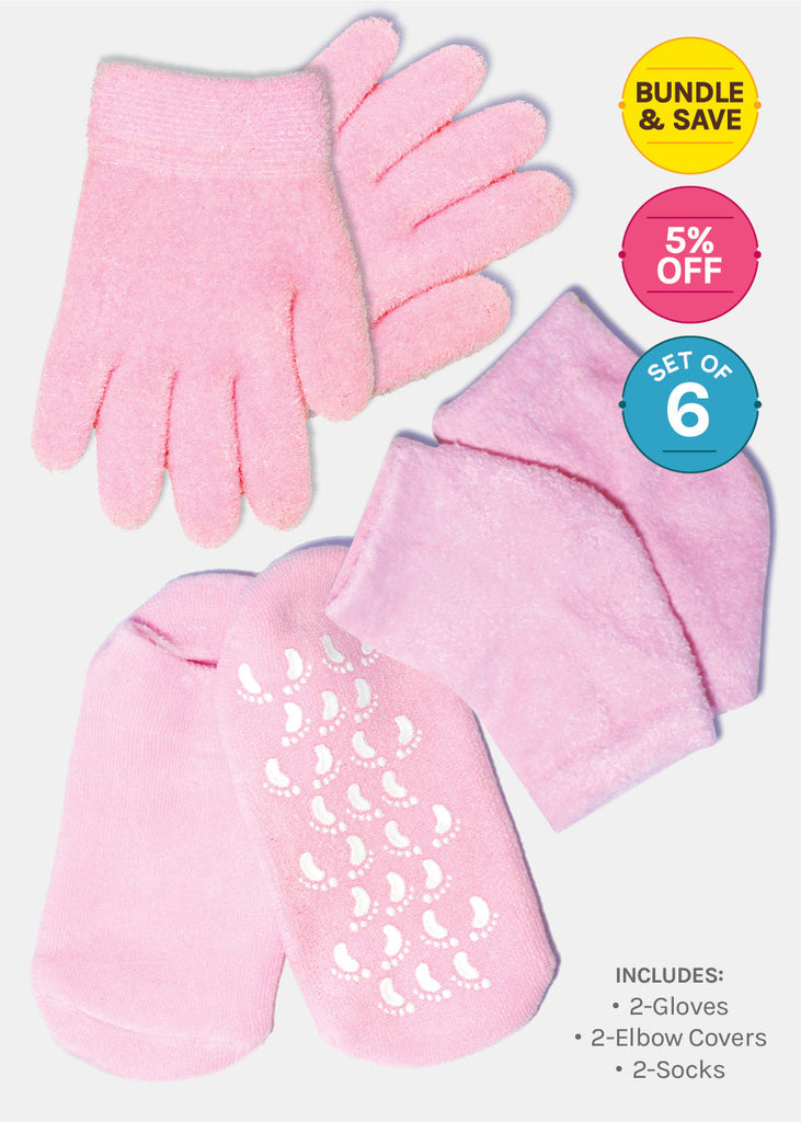 A+ Gel Lined Moisturizing Spa Glove All 3 Style Spa Bundle (5% SAVE!) COSMETICS - Shop Miss A