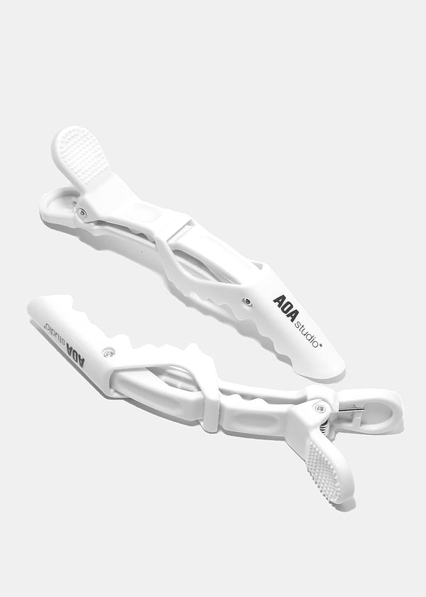 AOA No Slip Styling Hair Clips White COSMETICS - Shop Miss A