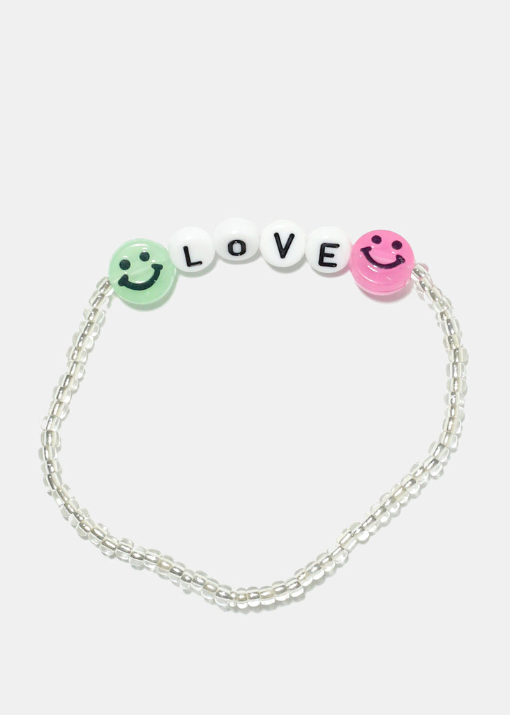 Feel Good Stacking Bracelets Love/Smiley face JEWELRY - Shop Miss A