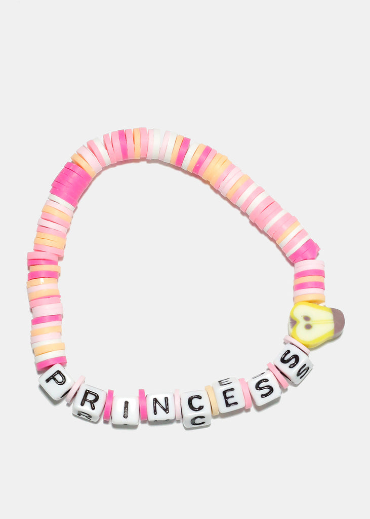Logo Beaded Bracelet Princess Jewelry - Shop Miss A
