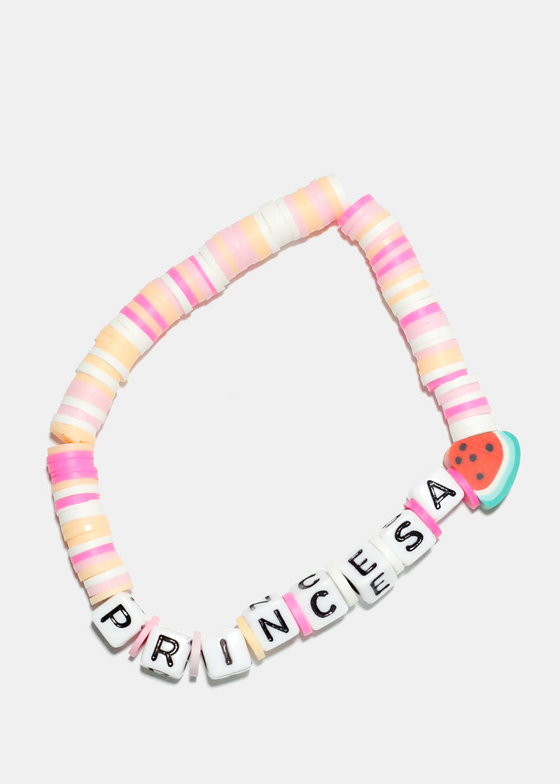 Logo Beaded Bracelet Princesa Jewelry - Shop Miss A