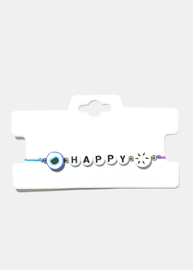 90's Drawstring Bracelet Happy/random JEWELRY - Shop Miss A