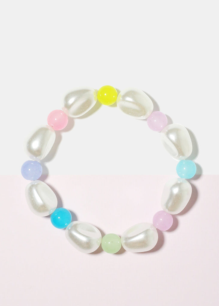 Pearl & Bead Bracelet  JEWELRY - Shop Miss A