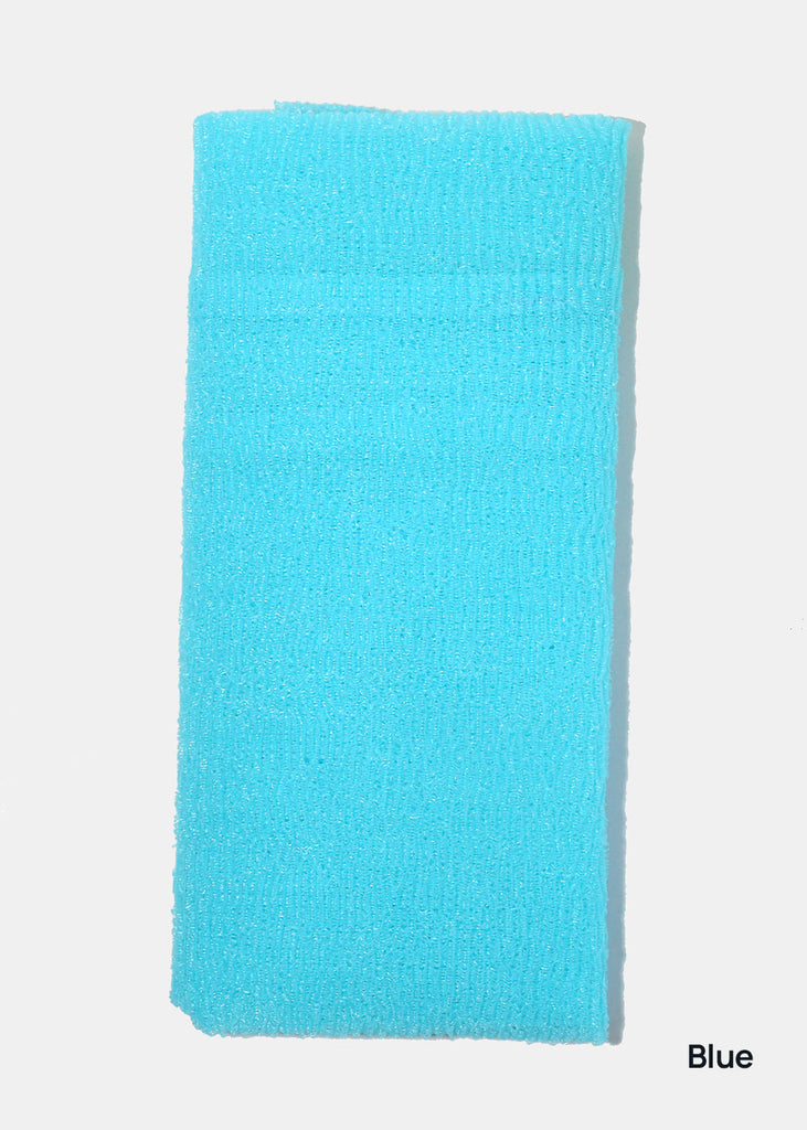 Official Key Items Exfoliating Bath Towel Light Blue COSMETICS - Shop Miss A