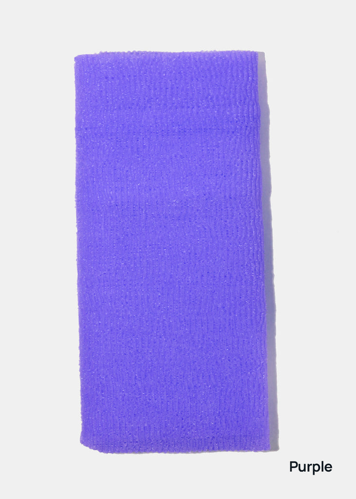 Official Key Items Exfoliating Bath Towel Purple COSMETICS - Shop Miss A