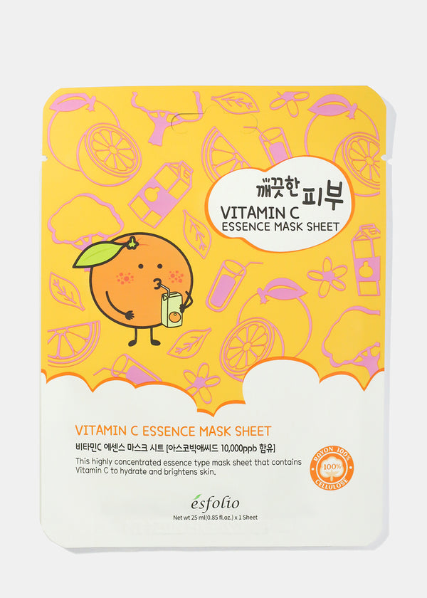 Vitamin C Essence Face Sheet Mask  COSMETICS - Shop Miss A