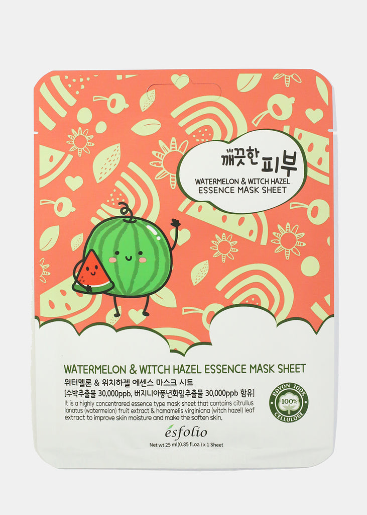 Watermelon & Witch Hazel Essence Face Mask  Skincare - Shop Miss A
