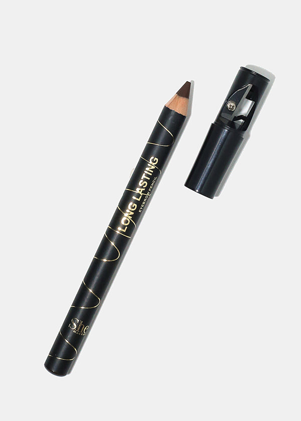 Eyebrow Pencil with Sharpener- Brown  COSMETICS - Shop Miss A