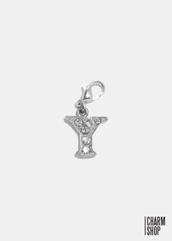 Silver Clear Initial Y Dangle Charm  CHARMS - Shop Miss A