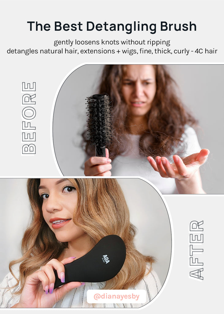 AOA Detangling Hair Brush  COSMETICS - Shop Miss A