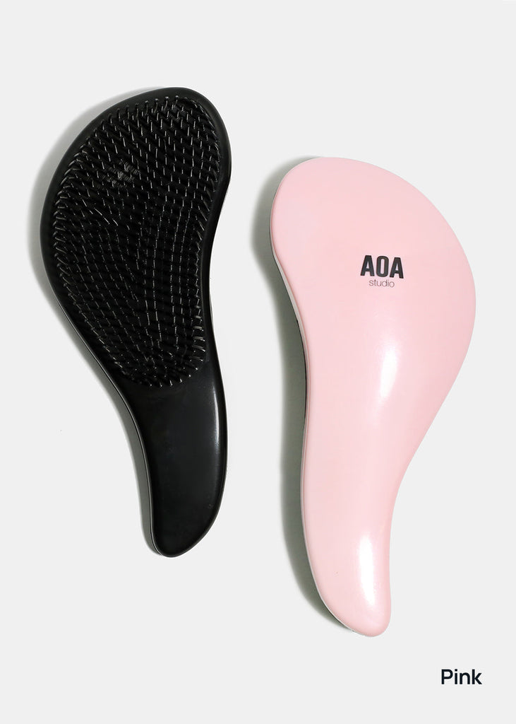 AOA Detangling Hair Brush Pink COSMETICS - Shop Miss A