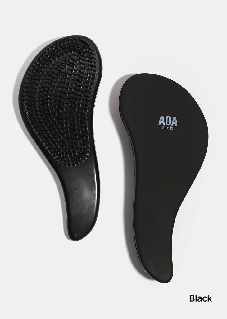 AOA Detangling Hair Brush Black COSMETICS - Shop Miss A
