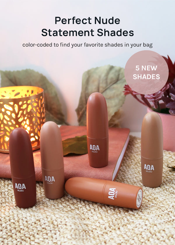 AOA Dreamy Lipstick - 5 New Shades  COSMETICS - Shop Miss A
