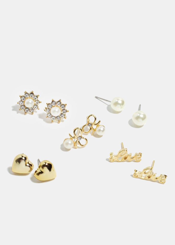 6-Pair Multi Design Earrings  JEWELRY - Shop Miss A