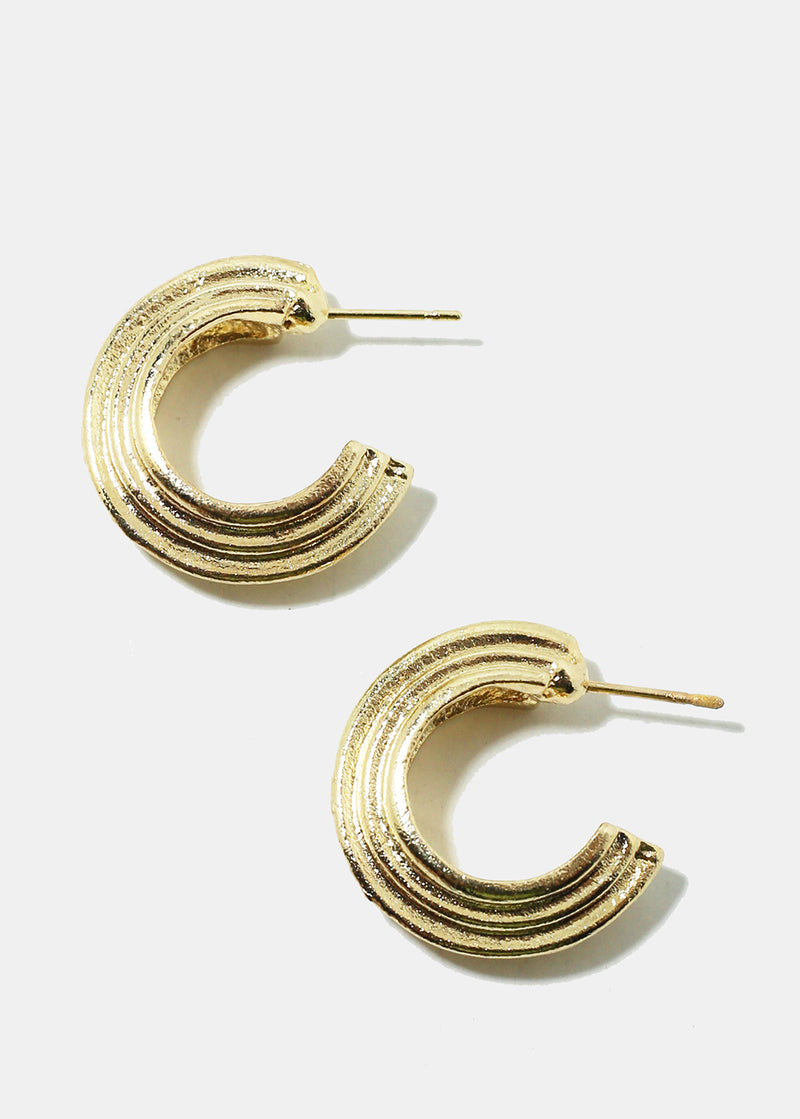 Fashion Layered Earrings Gold JEWELRY - Shop Miss A