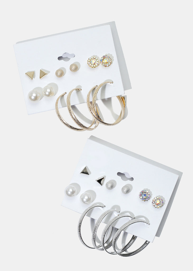 6-Pair Multi-Design Earrings Set  JEWELRY - Shop Miss A